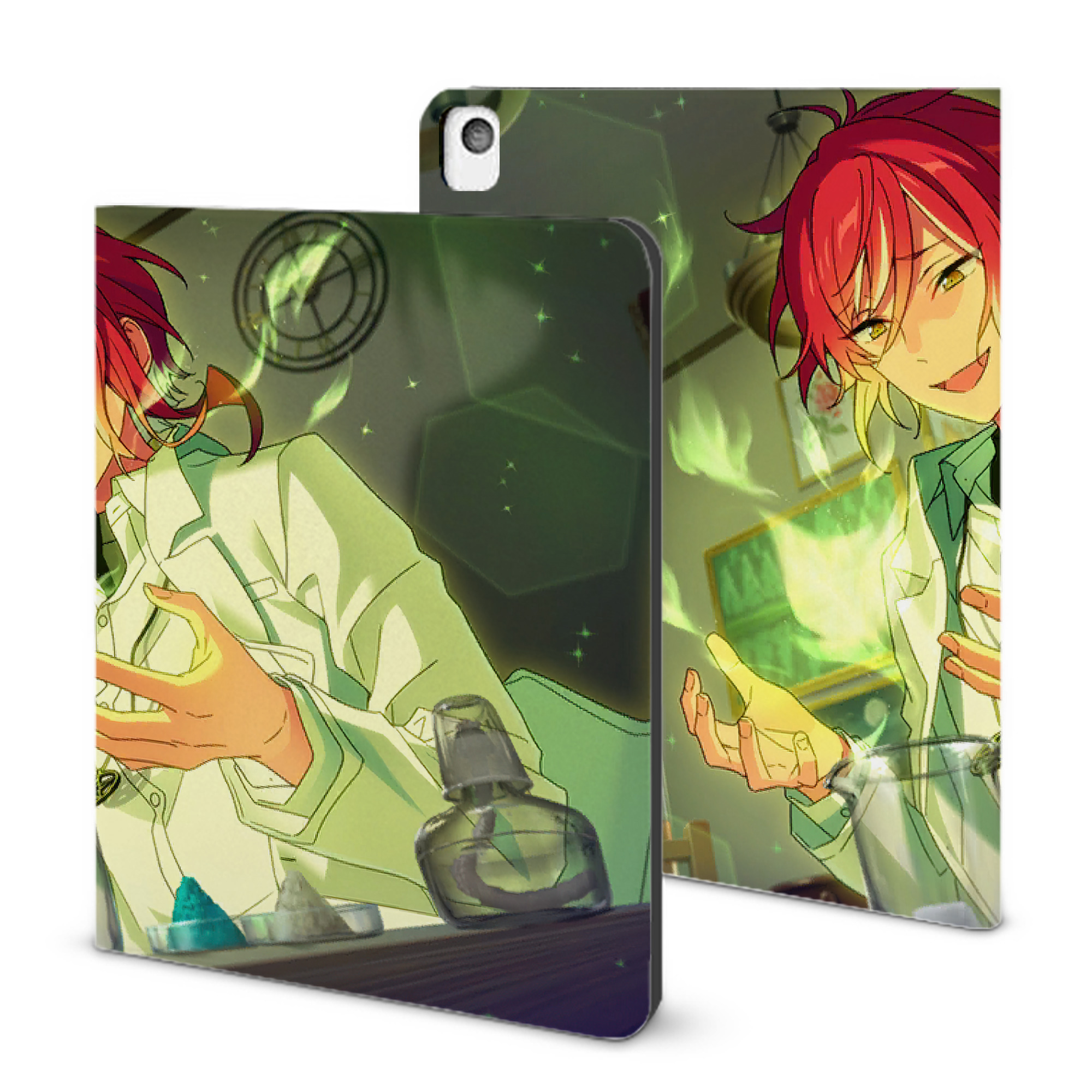（画像用） あんさんぶるスターズ! Ensemble Stars IPadケース ペンホルダー付き ブックスタイルデザイン